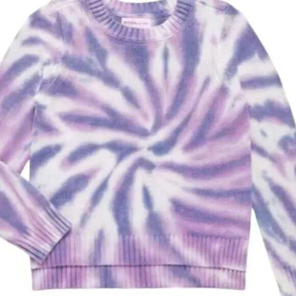 Anthropologie x Design Studio - Lilac Tye-Dye Sweater Spiral Pullover | Large - Picture 6 of 9